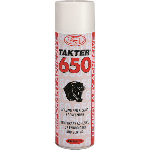TAKTER® 650 - ADHESIVE SPRAY FOR EMBROIDERY