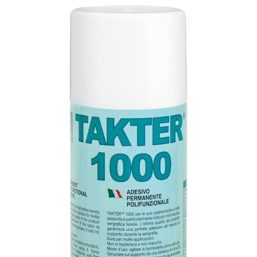 Adhesivo en spray Takter 1000 para la serigrafía textil